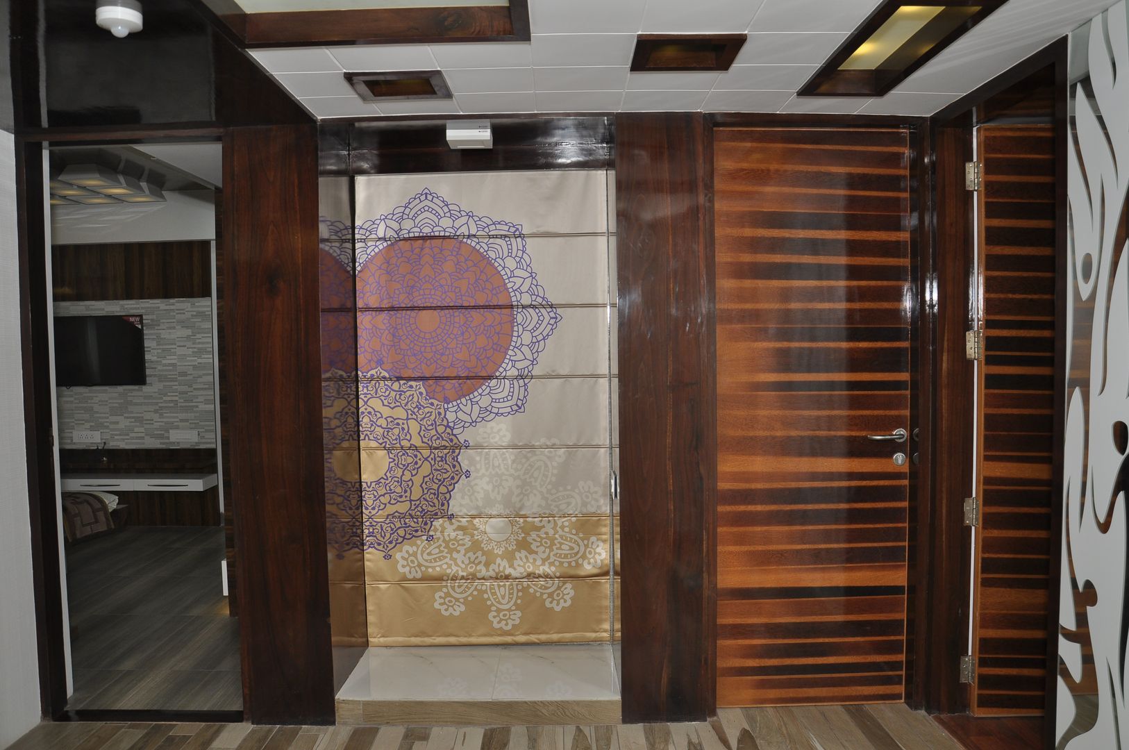 Designer Curtain malvigajjar Media room Furniture