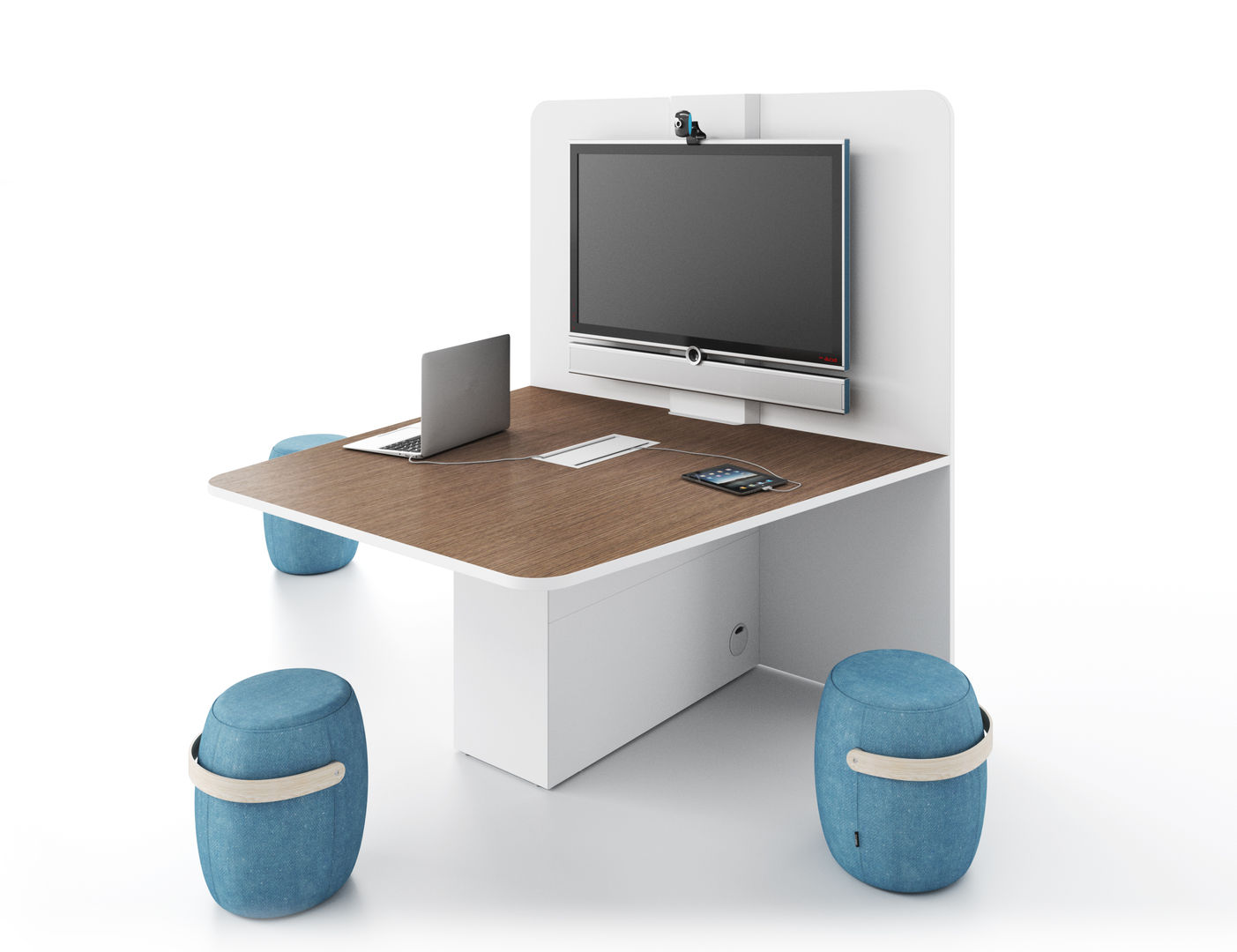 homify Salas multimedia de estilo moderno Muebles