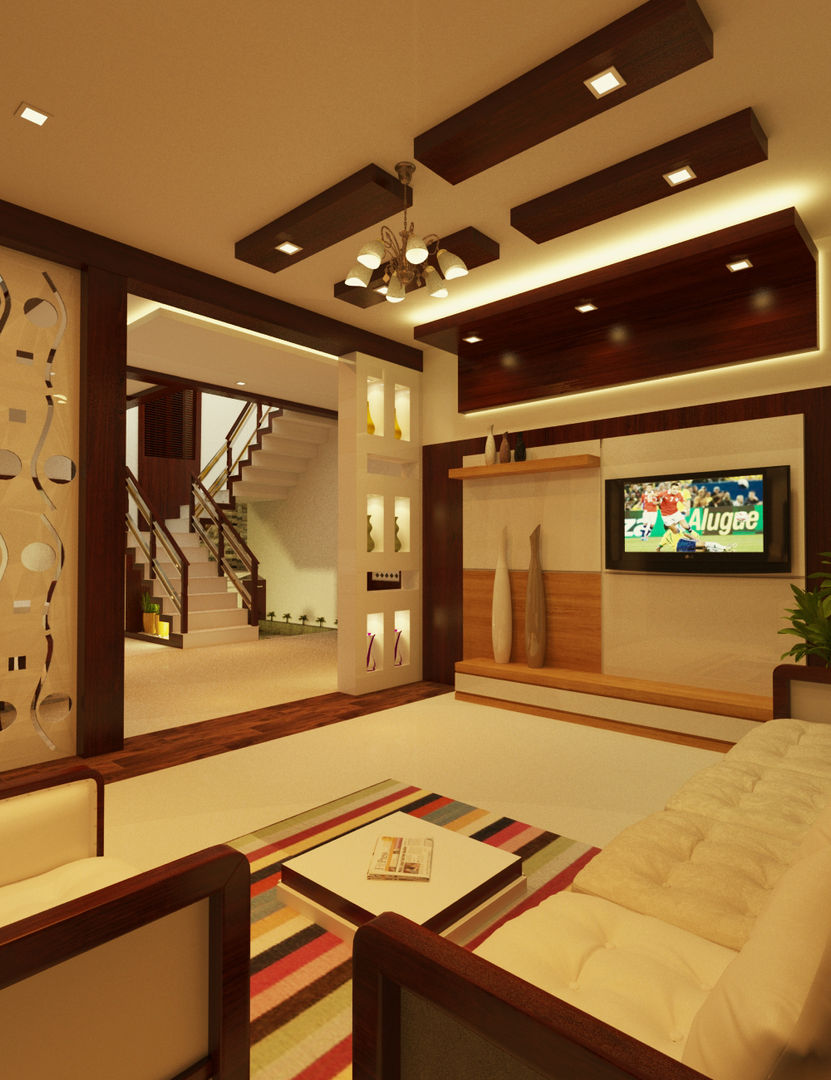 Full Home Interior Latest Designs, Nimble Interiors Nimble Interiors غرفة المعيشة