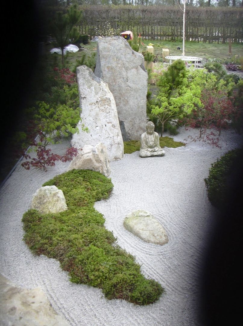 Japanese Style Garden Unique Landscapes حديقة