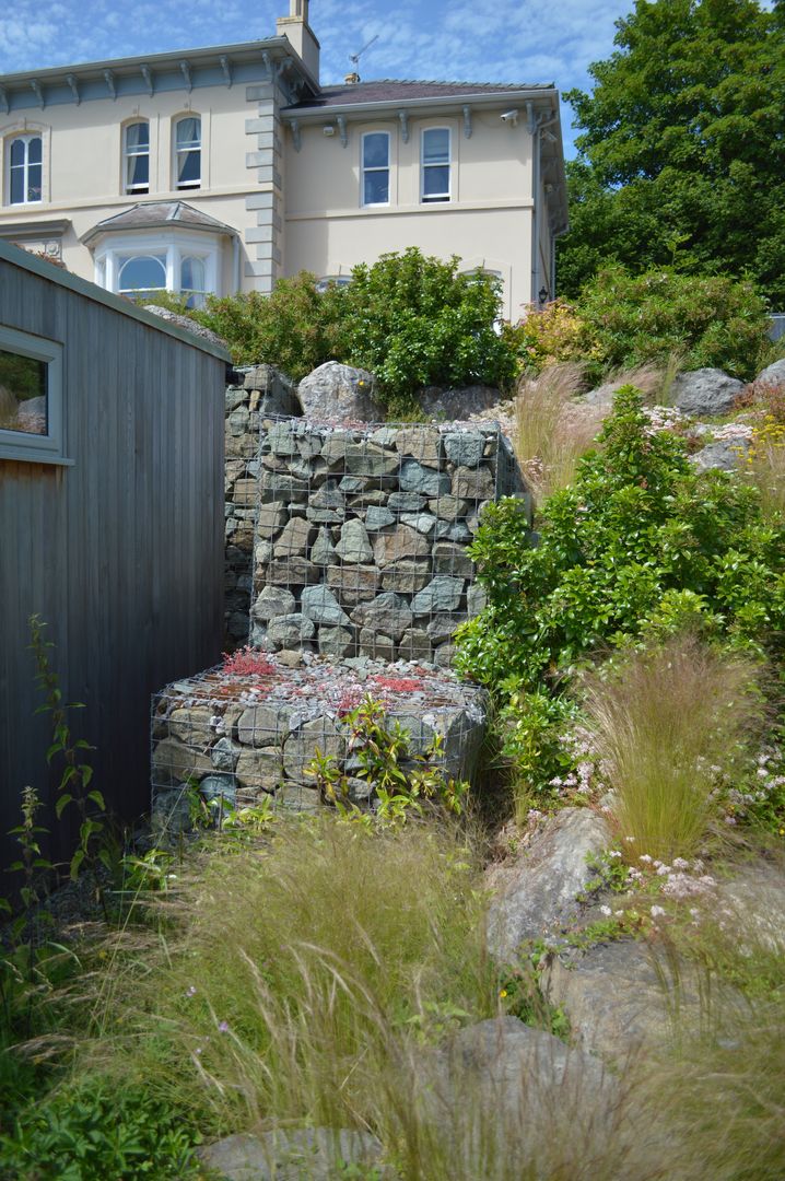 Gabion Walls Unique Landscapes Taman Klasik