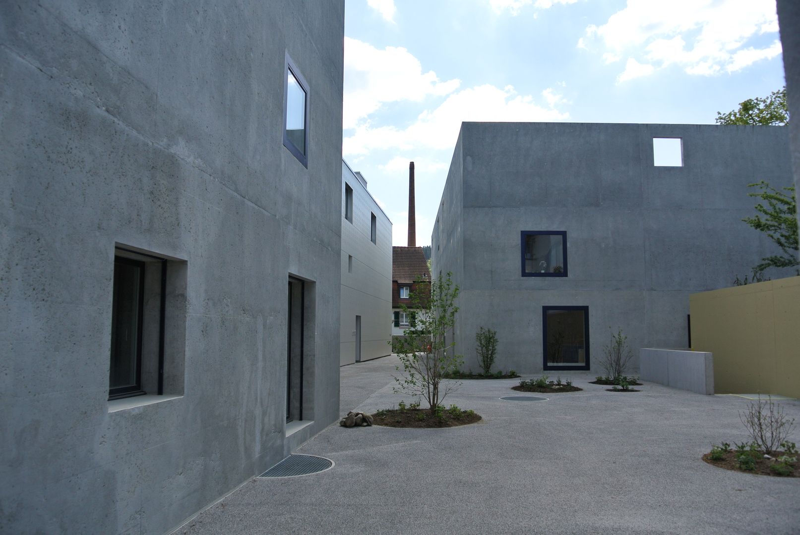 EFH Patiohaus Rheinfelden, raum.werk.plus. architektur + raumdesign raum.werk.plus. architektur + raumdesign Дома в стиле модерн