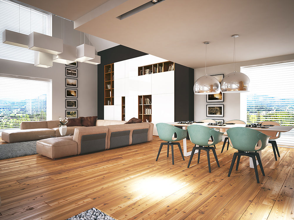 homify Livings de estilo moderno