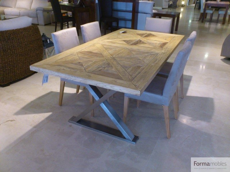 ESCAPARATE JULIO-AGOSTO 2015, FORMA MOBLES FORMA MOBLES Rustic style dining room Tables