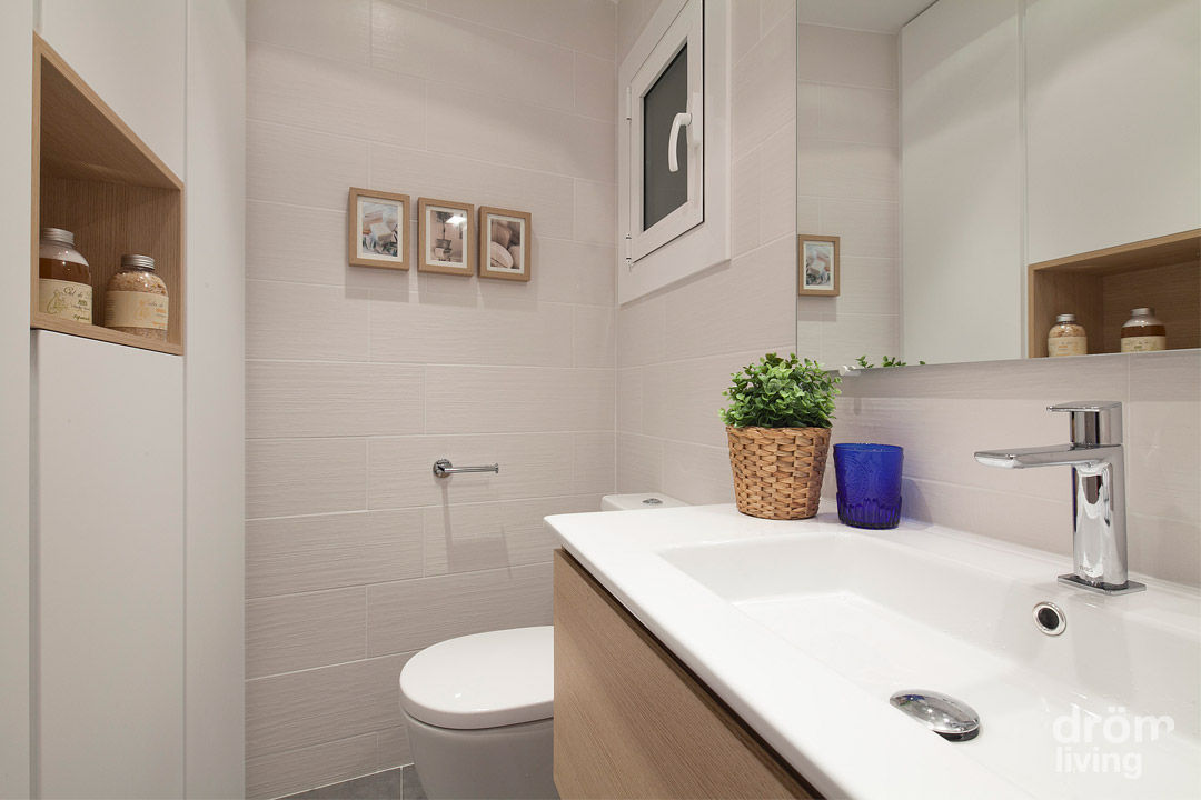 Baño Dröm Living Baños de estilo minimalista