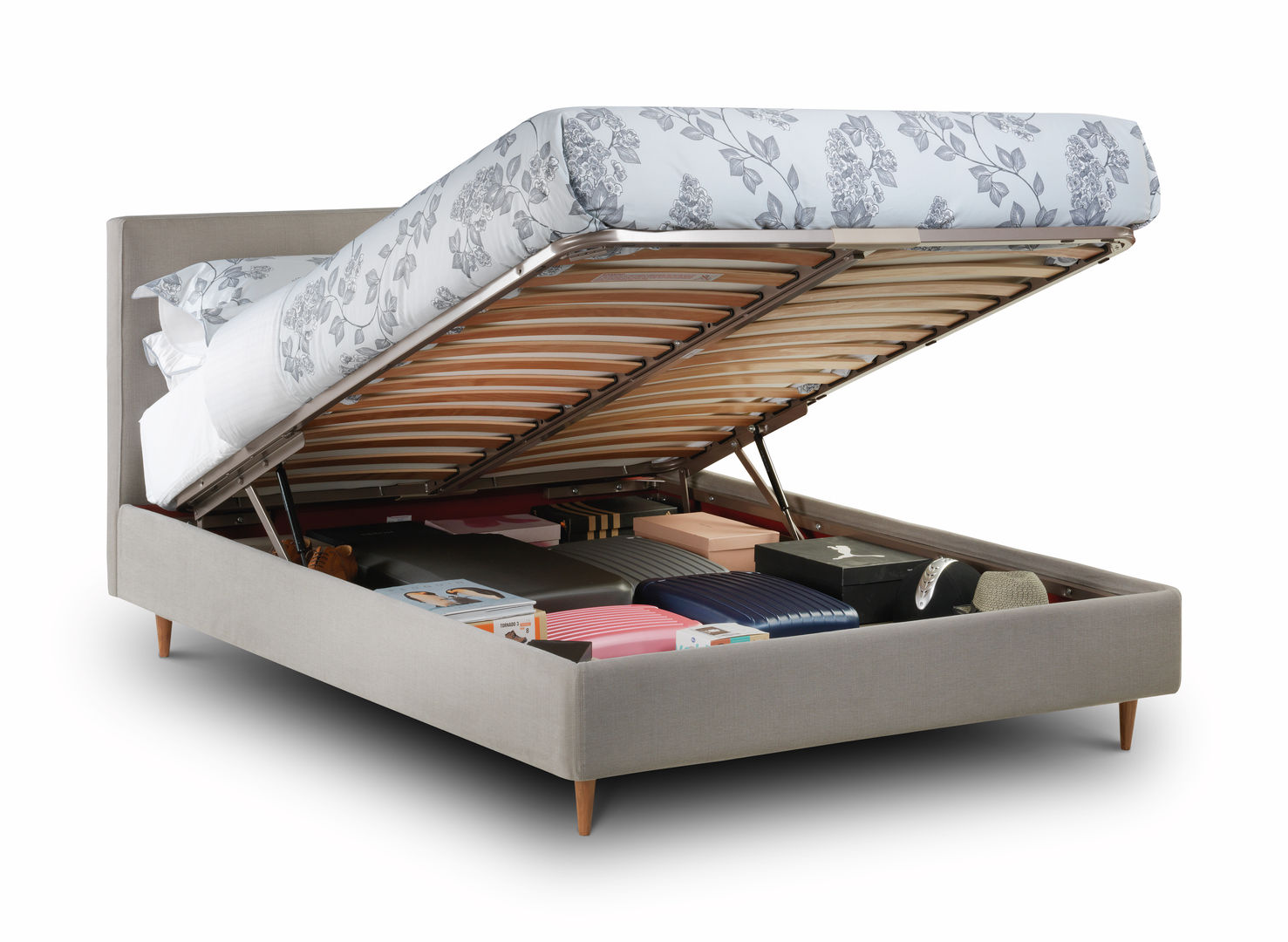 Sofa Beds, THE STORAGE BED THE STORAGE BED クラシカルスタイルの 寝室 ベッド＆ヘッドボード