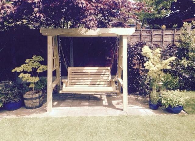 Garden swing, Churnet Valley Garden Furniture Churnet Valley Garden Furniture สวน ชิงช้าและของเล่นในสวน