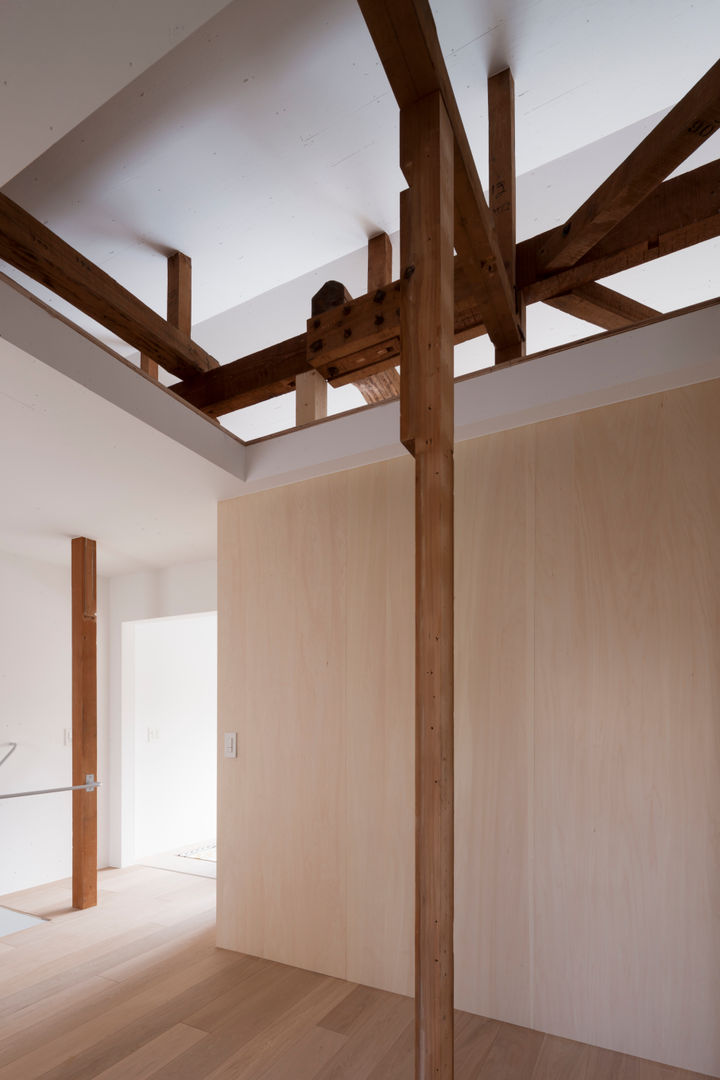 House in Shichiku, SHIMPEI ODA ARCHITECT’S OFFICE SHIMPEI ODA ARCHITECT’S OFFICE الغرف