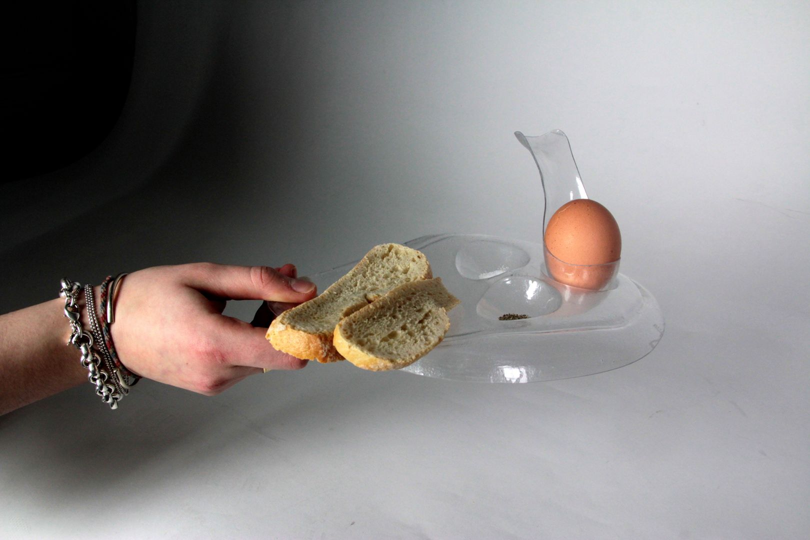 Ghost Eggcup, Clémence Germain Clémence Germain Kitchen Cutlery, crockery & glassware