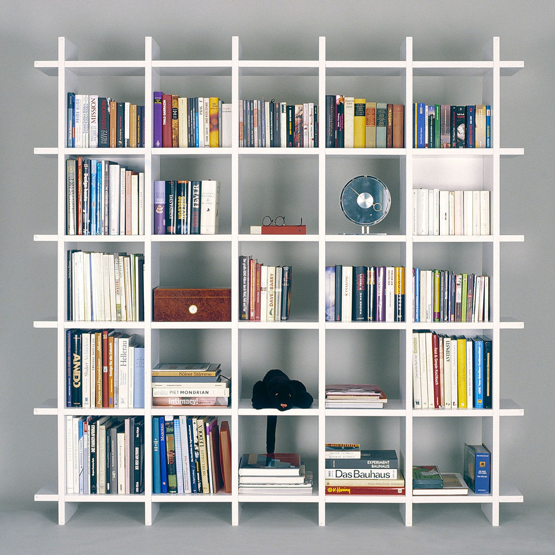 pappregal aus papier-wabenplatten, Frank Huster Frank Huster Living room Shelves