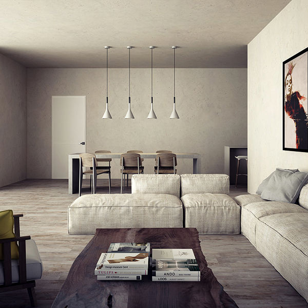 Progetti di riqualificazione interna., Studiod3sign Studiod3sign Salas de estar modernas