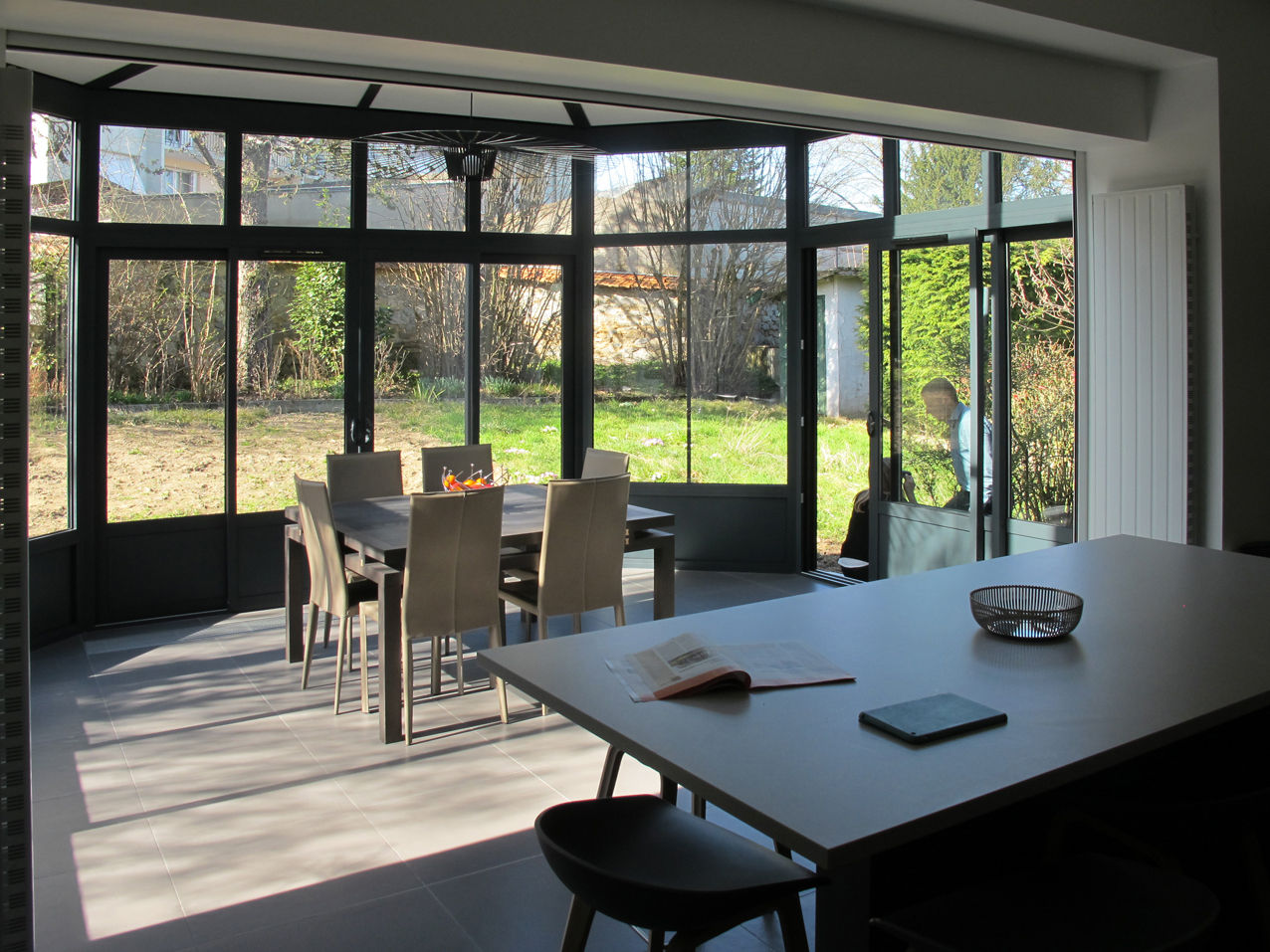 maison à Limoges, Jean-Paul Magy architecte d'intérieur Jean-Paul Magy architecte d'intérieur Dapur Modern