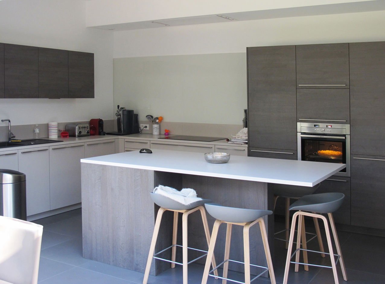 maison à Limoges, Jean-Paul Magy architecte d'intérieur Jean-Paul Magy architecte d'intérieur Modern kitchen