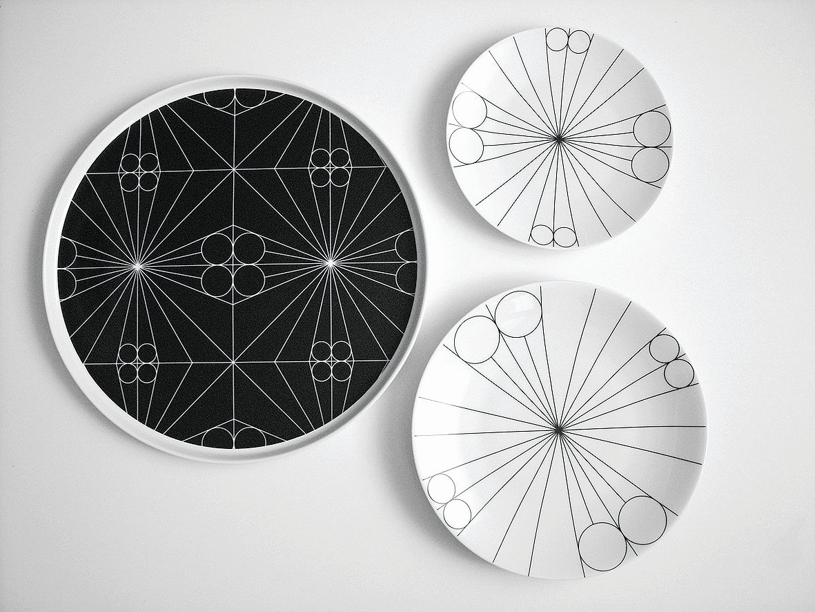 "ARABESQUE" , Loëtitia Cornélie Loëtitia Cornélie Minimalist kitchen Cutlery, crockery & glassware