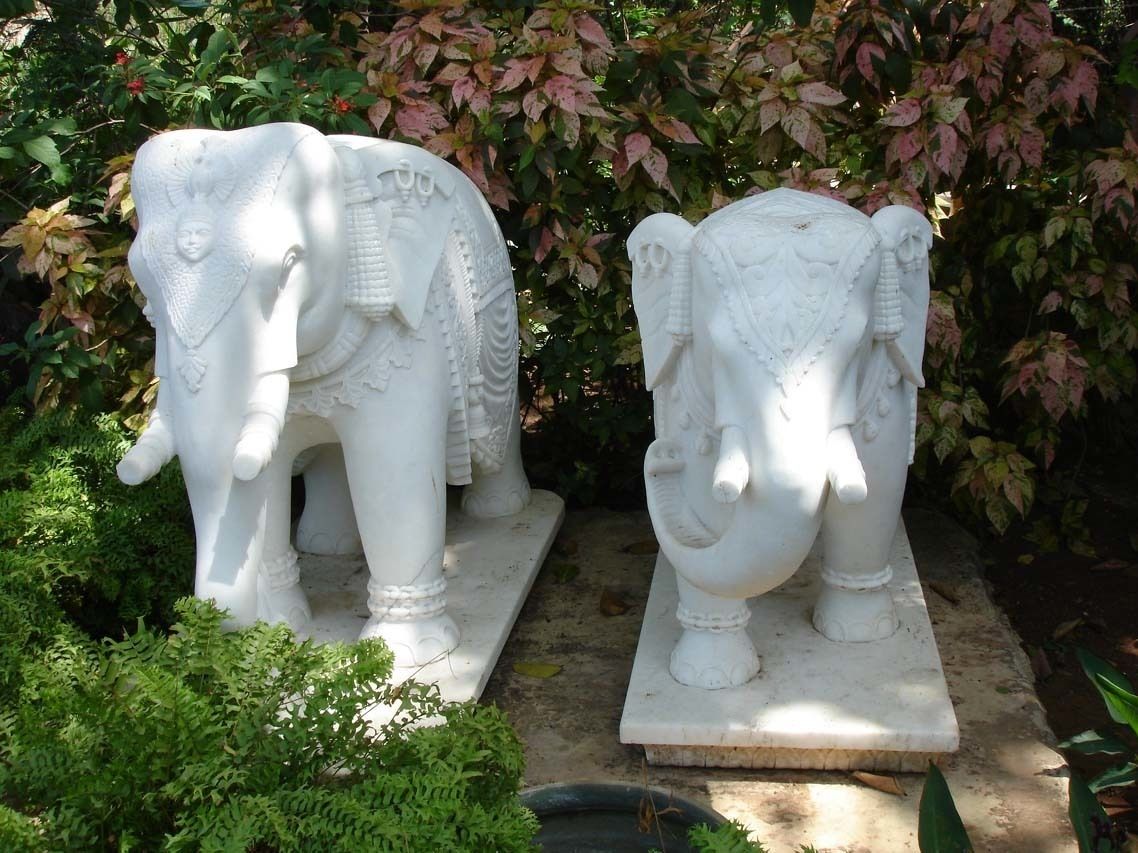 Marble Animals : Elephant, G.K. Corp G.K. Corp Other spaces Sculptures