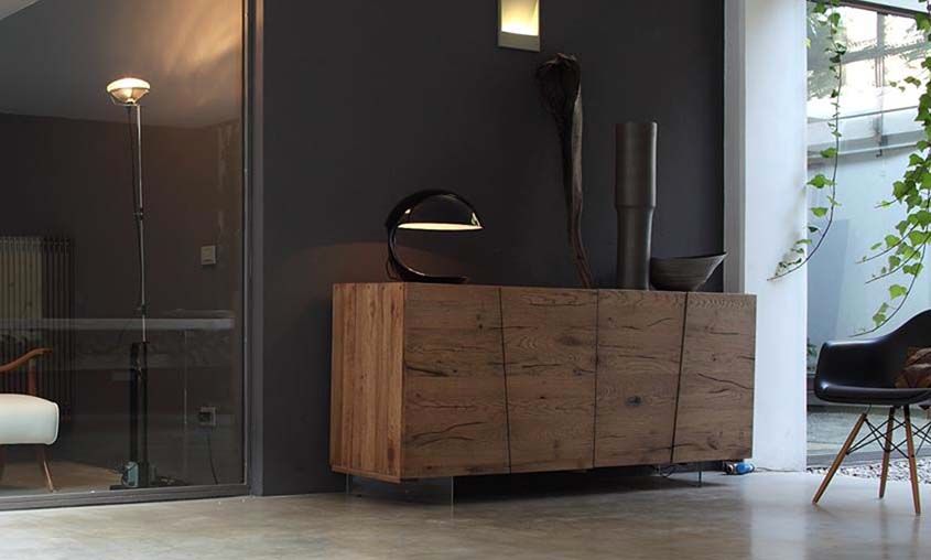 Aparador madera Muebles Capsir Livings de estilo Alacenas y cajoneras