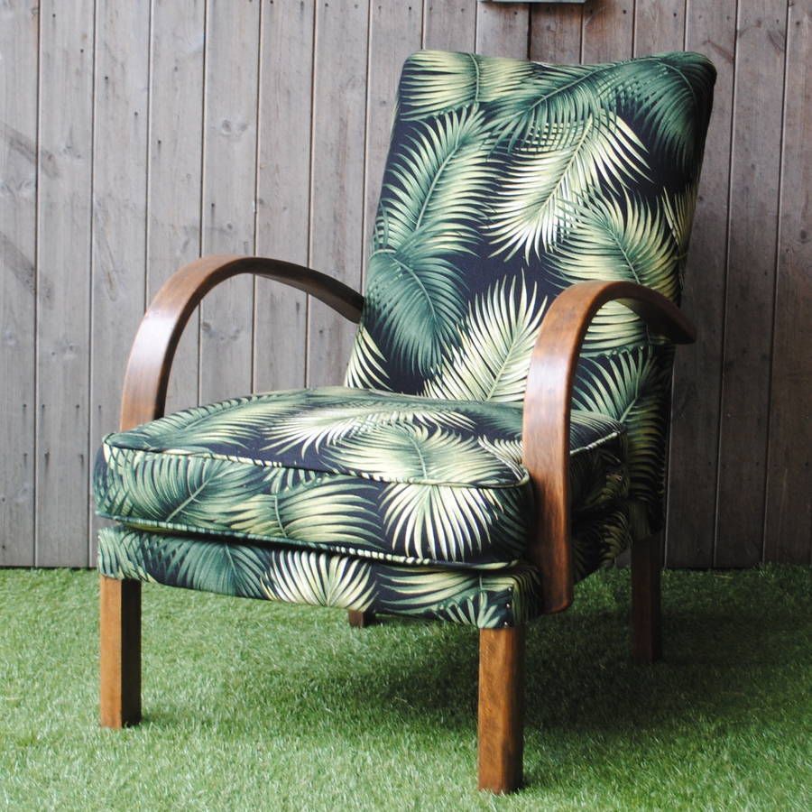 1940's Utility Palm Chair, Sketch Interiors Sketch Interiors Tropical style living room Sofas & armchairs