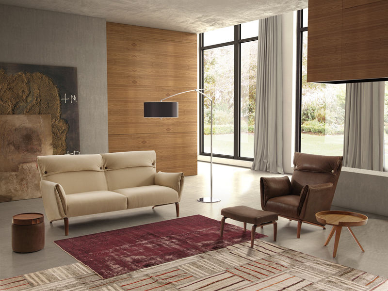 GOIA sofa, armchair, BELTÁ & FRAJUMAR BELTÁ & FRAJUMAR غرفة المعيشة أريكة ومقاعد إسترخاء