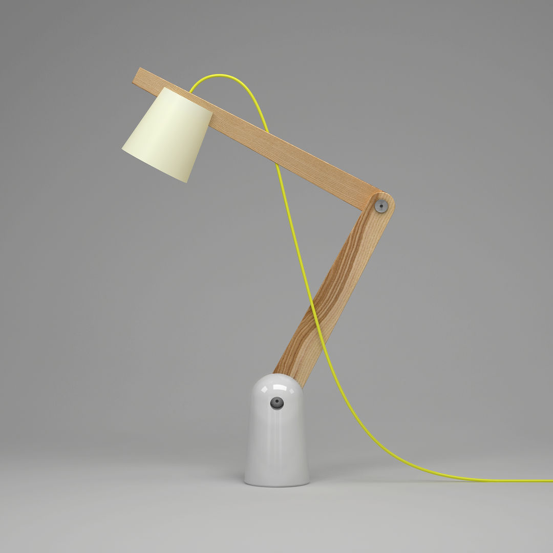 Lampe articulée, Antoine Monnet Antoine Monnet Çalışma Odası Işıklandırma