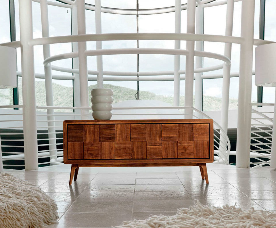 Dale Italia Sideboard - Italienische Designermöbel, KwiK Designmöbel GmbH KwiK Designmöbel GmbH モダンデザインの リビング カップボード＆サイドボード