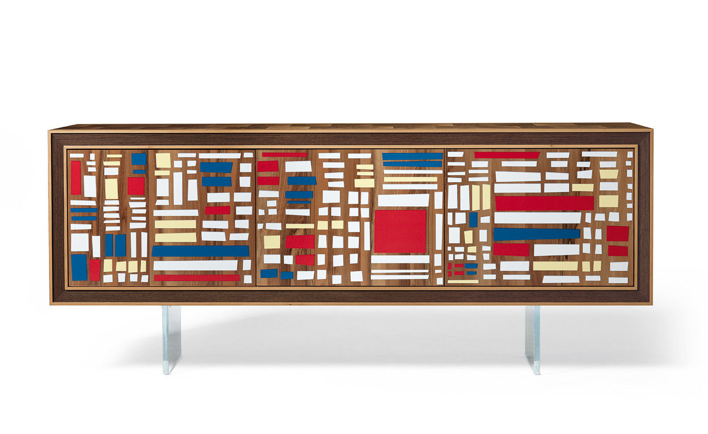 Dale Italia Sideboard - Italienische Designermöbel, KwiK Designmöbel GmbH KwiK Designmöbel GmbH モダンデザインの リビング カップボード＆サイドボード