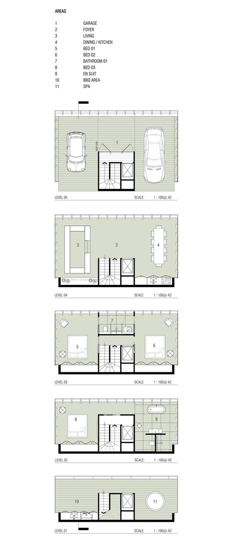 Cliff House by Modscape Concept floorplans Modscape Holdings Pty Ltd