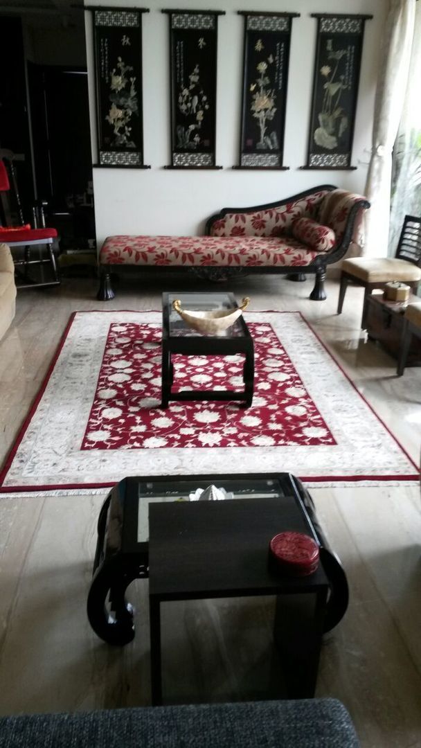 The Woven Arts Mumbai Home Interior Project, The Woven Arts The Woven Arts غرفة المعيشة ديكورات واكسسوارات