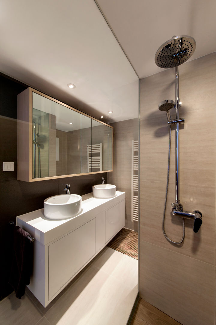 MJ's RESIDENCE, arctitudesign arctitudesign Minimalist style bathroom