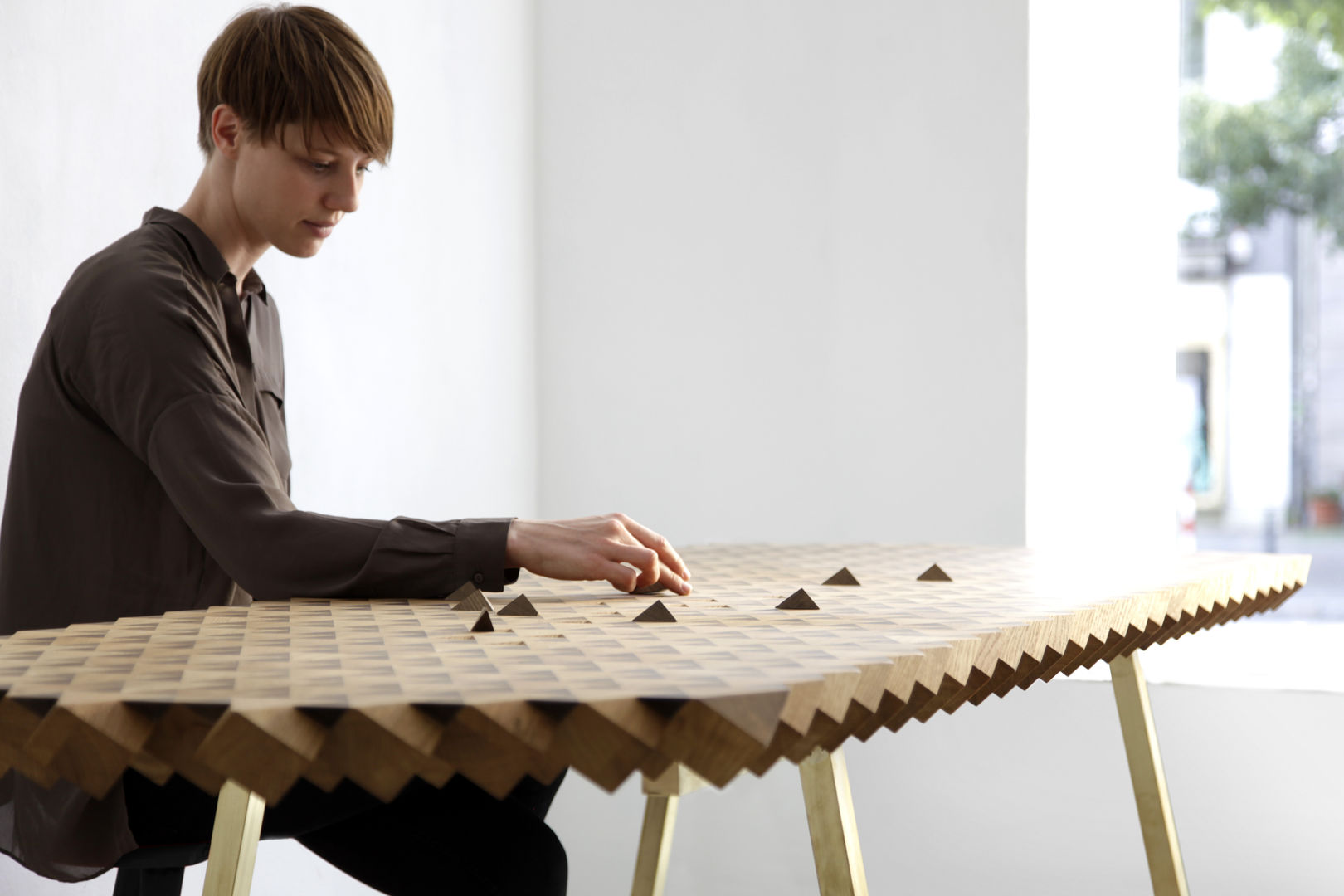 Atlas Table FUNDAMENTAL.BERLIN Ausgefallene Esszimmer Tische