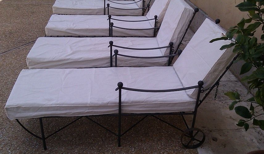 Romantic Outdoor furniture, VICIANI VICIANI Garden آئرن / اسٹیل Furniture