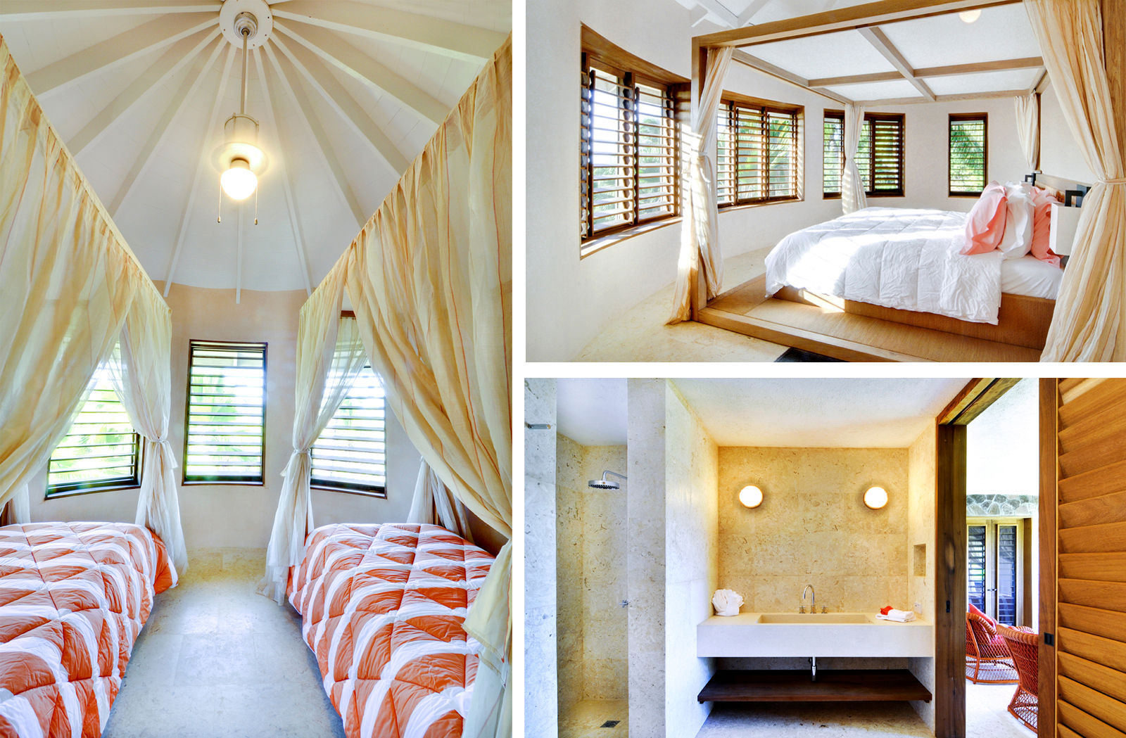 VILLA PRIVATA MUSTIQUE 2, ANG42 ANG42 Tropical style houses