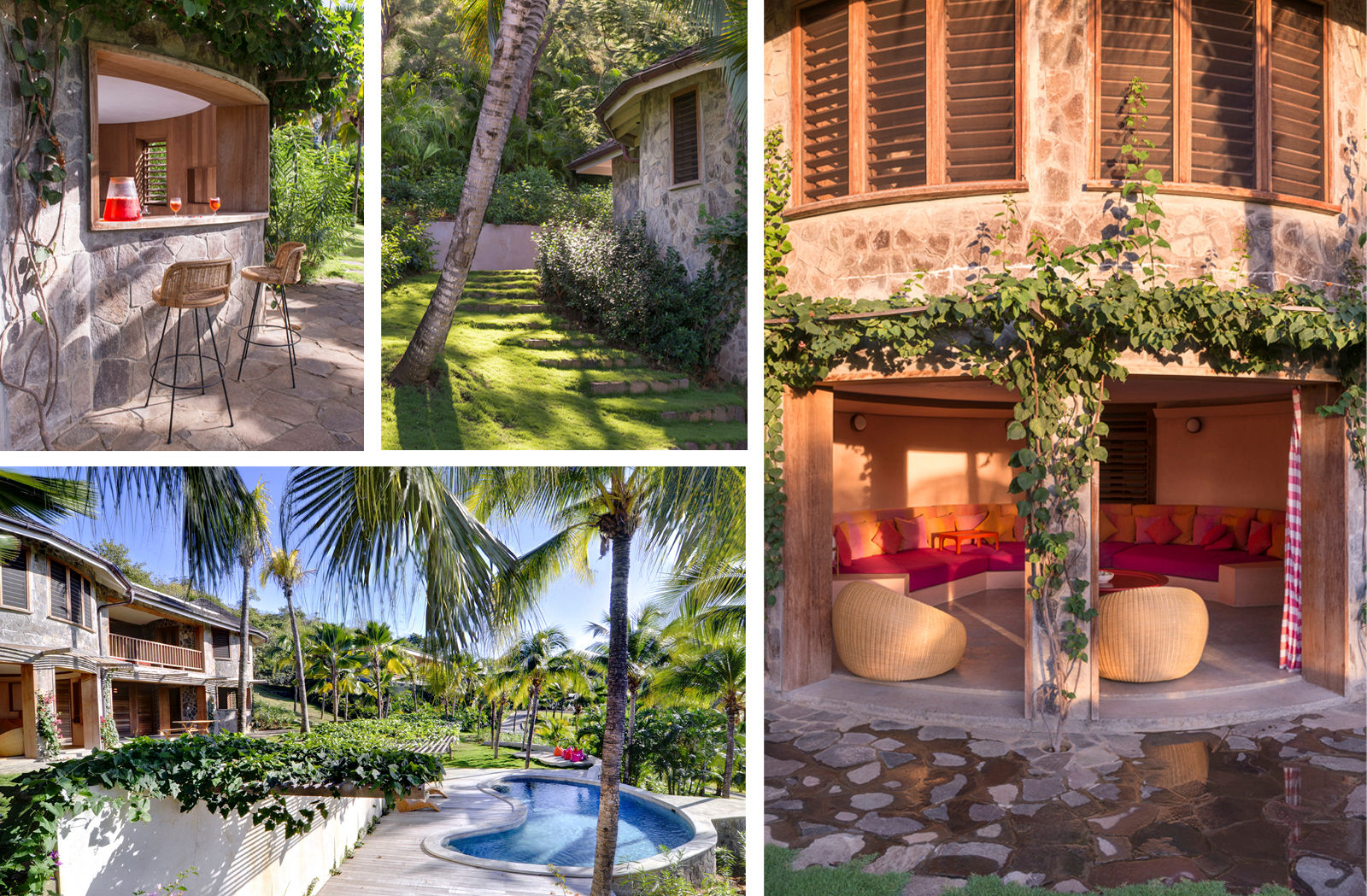 VILLA PRIVATA MUSTIQUE 2, ANG42 ANG42 Egzotyczne domy