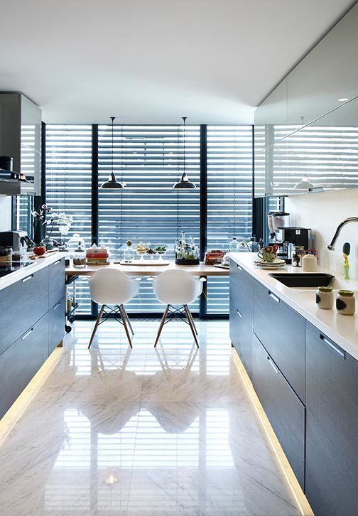 Kitchen Esra Kazmirci Mimarlik ห้องครัว