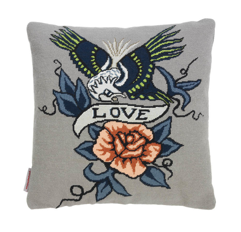 Love Eagle (large) - Grey Fine Cell Work ห้องนั่งเล่น ของตกแต่งและอุปกรณ์จิปาถะ