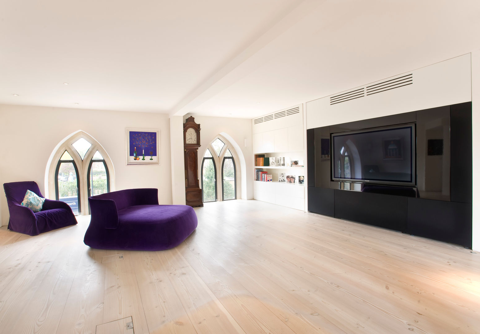 Church conversion, London Residential AV Solutions Ltd London Residential AV Solutions Ltd Salas de estilo moderno