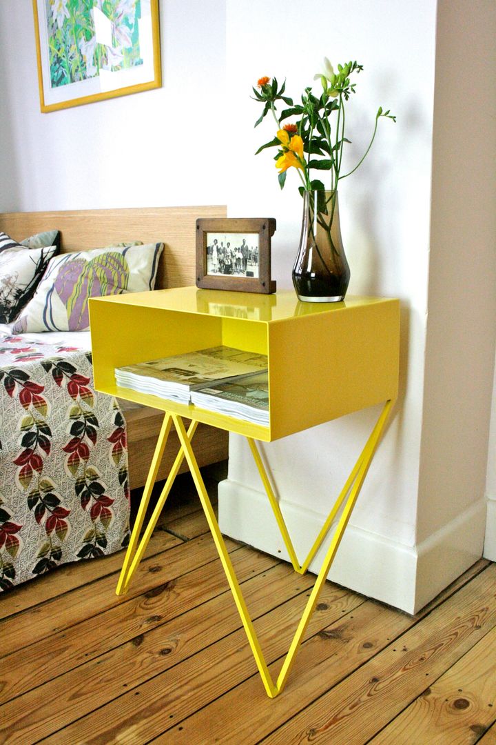 Robot Side table &New Dormitorios minimalistas Mesitas de luz