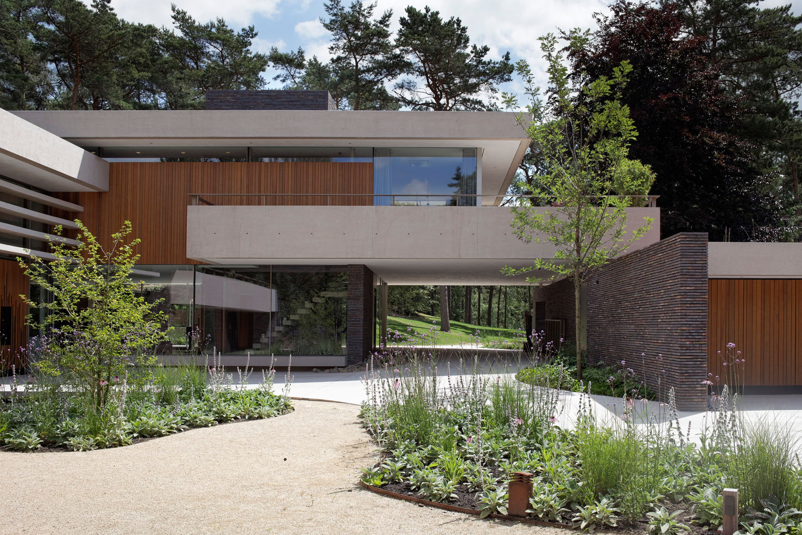 Dune villa, HILBERINKBOSCH architecten HILBERINKBOSCH architecten 모던스타일 주택