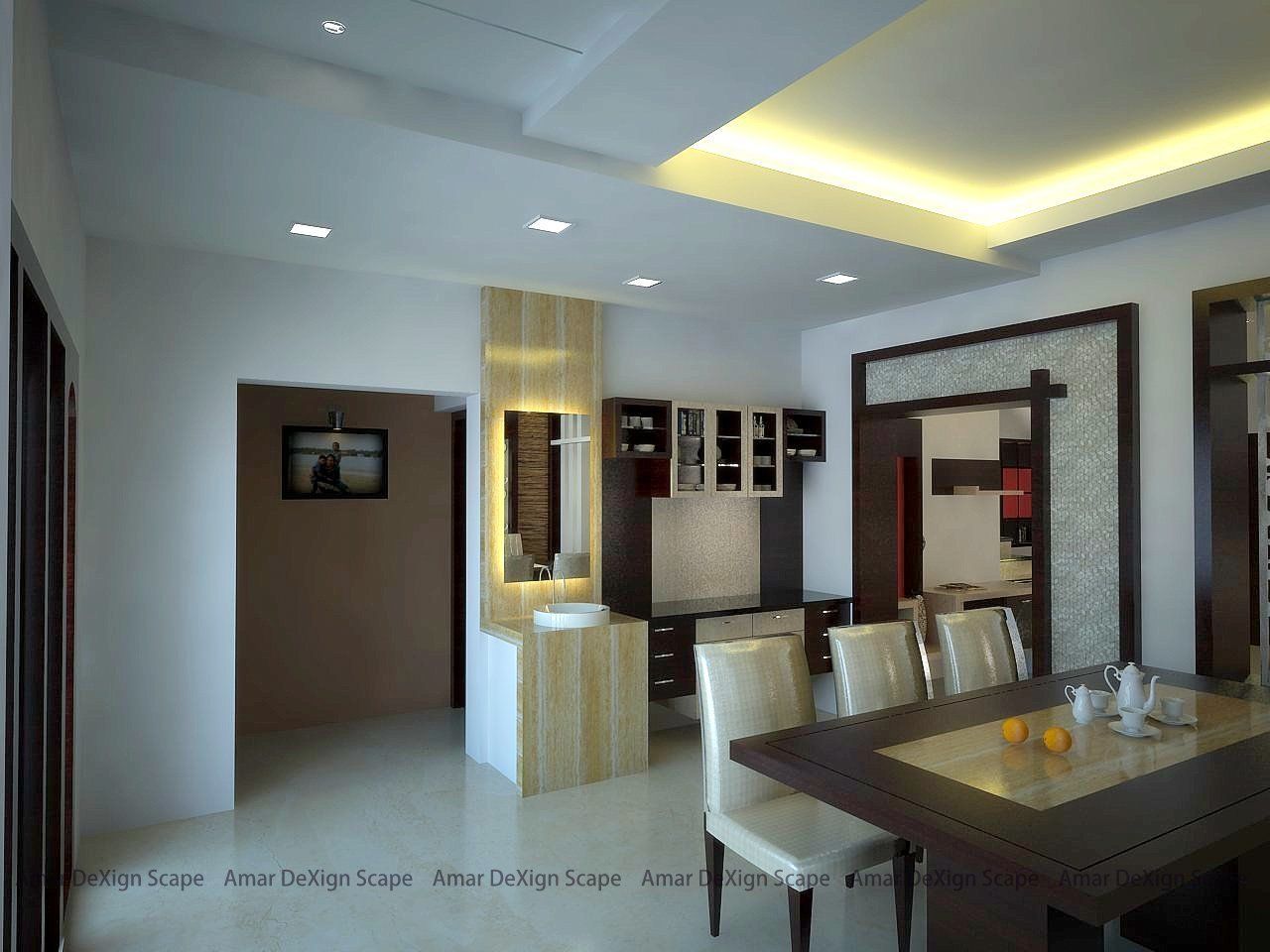 Residential Interiors, Amar DeXign Scape Amar DeXign Scape ห้องนั่งเล่น