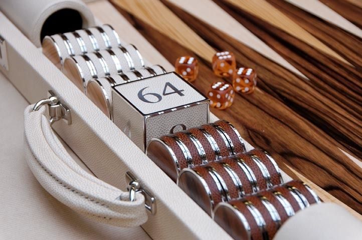 Bespoke Mediterranean Backgammon, Geoffrey Parker Games Ltd Geoffrey Parker Games Ltd Modern media room Accessories & decoration