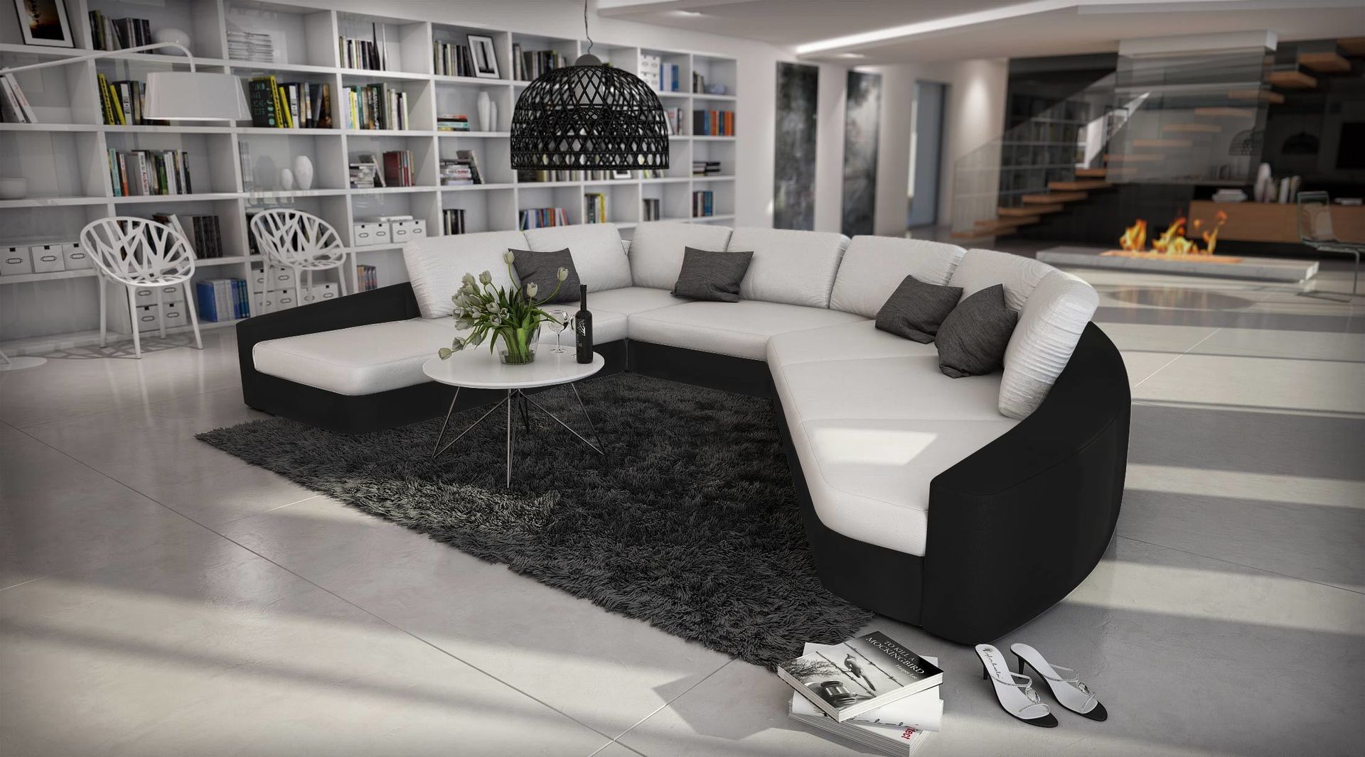 Canapé design, Mobilier Nitro Mobilier Nitro Salas de estar modernas Sofás e divãs