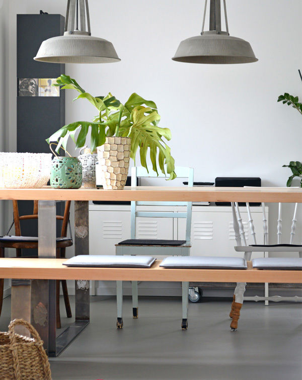 homify Moderne eetkamers