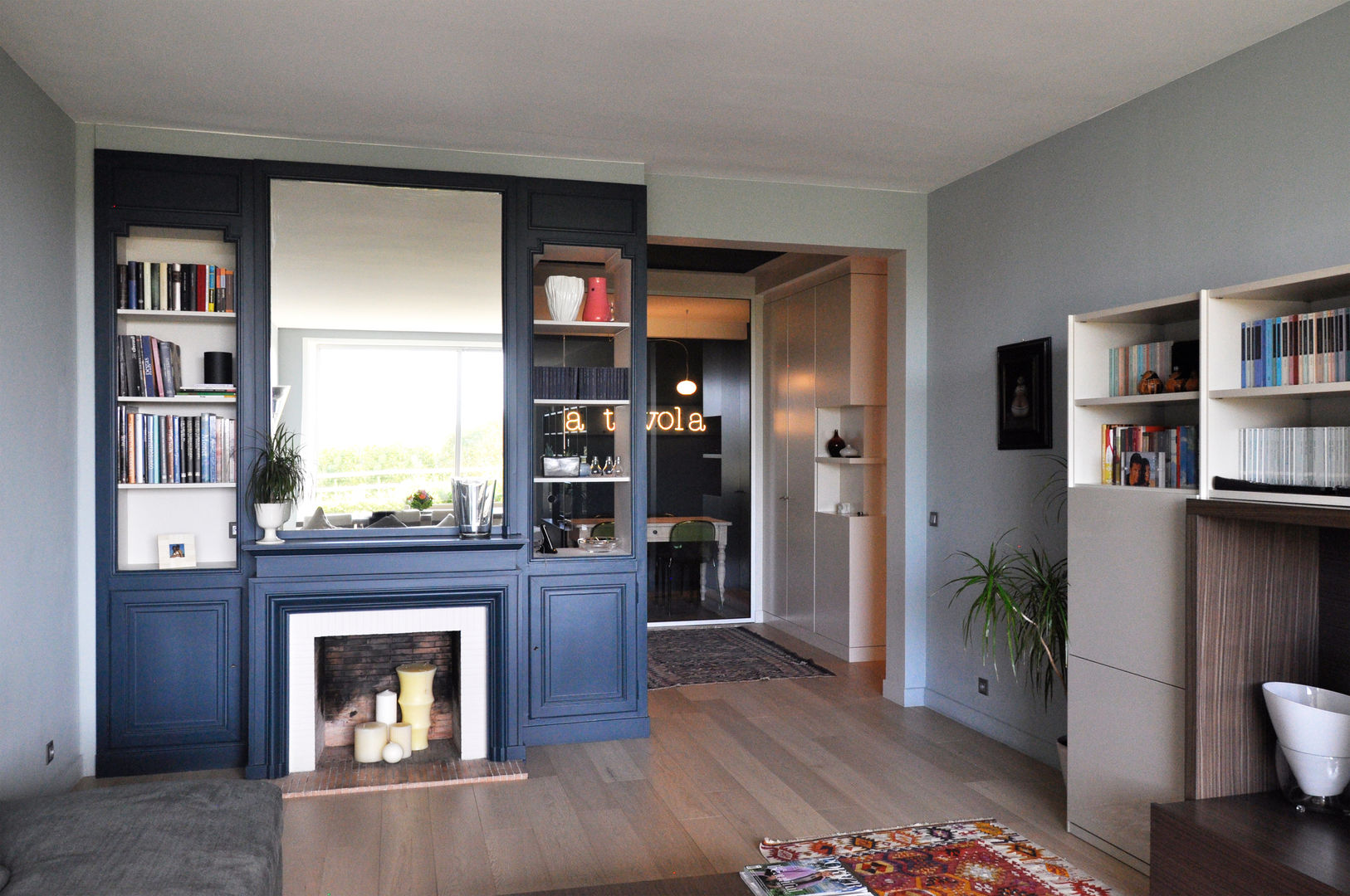 APPARTEMENT PARIS XVI, Barbara Sterkers , architecte d'intérieur Barbara Sterkers , architecte d'intérieur Living room