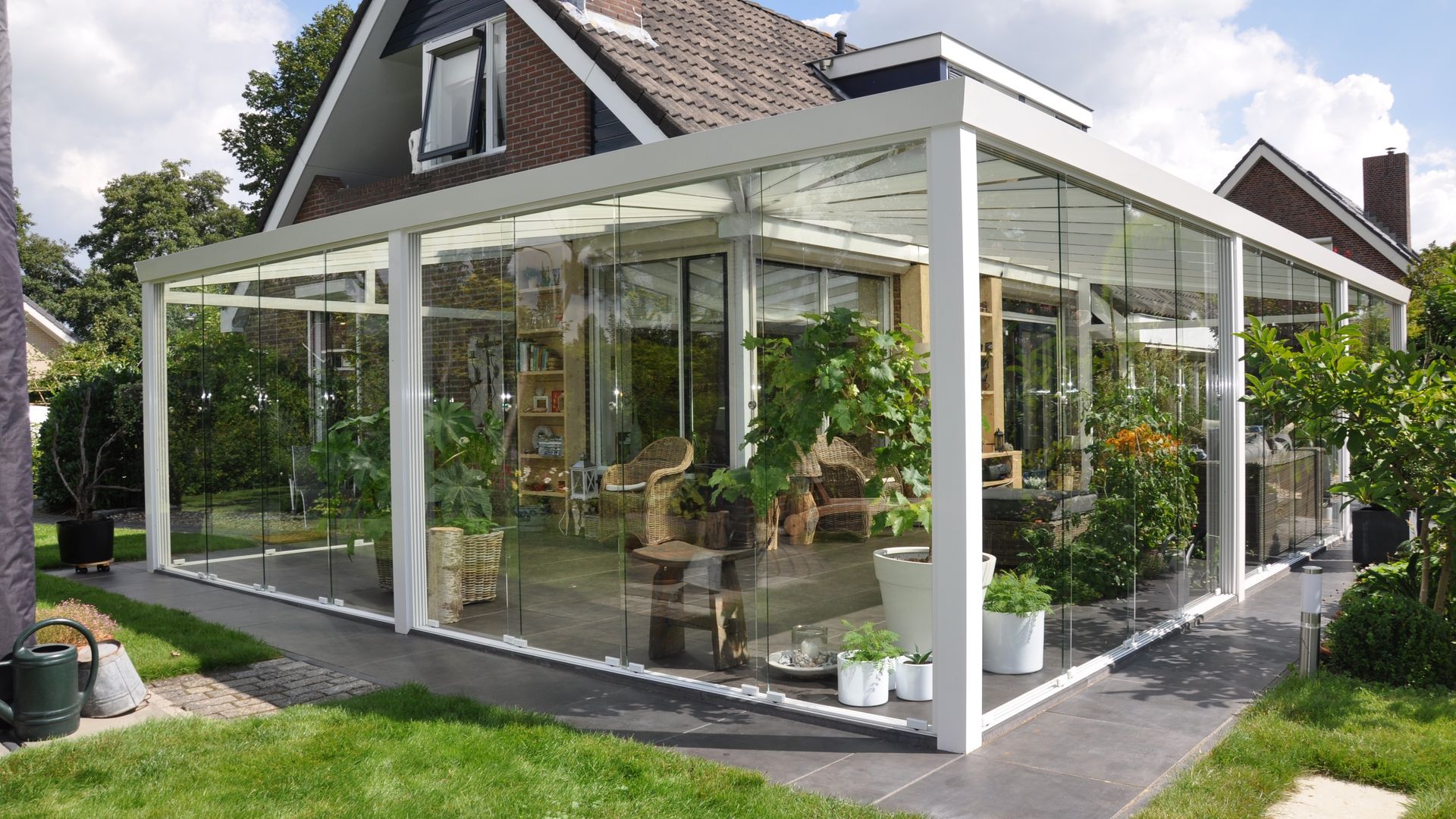 Mooieverandas.nl grootste veranda dealer van Nederland, Mooieverandas.nl Mooieverandas.nl Nowoczesny ogród zimowy