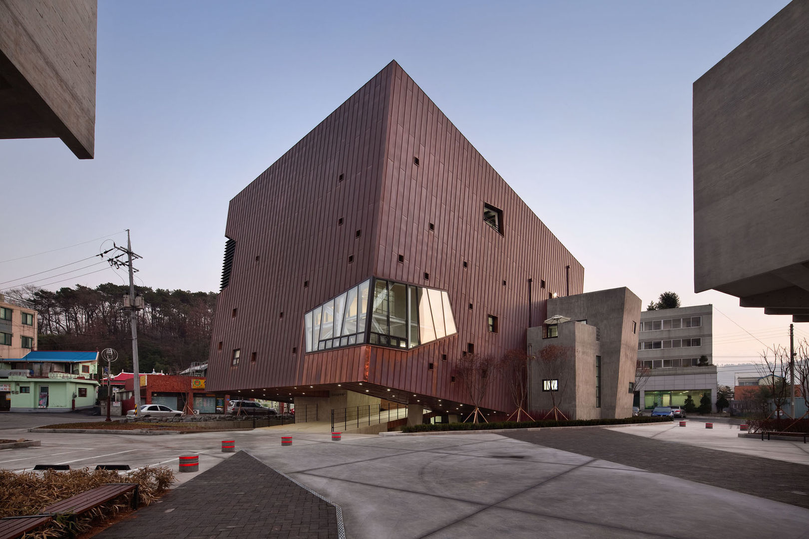 서천 [봄의마을], VIDE architects, Associates INC VIDE architects, Associates INC Gimnasios