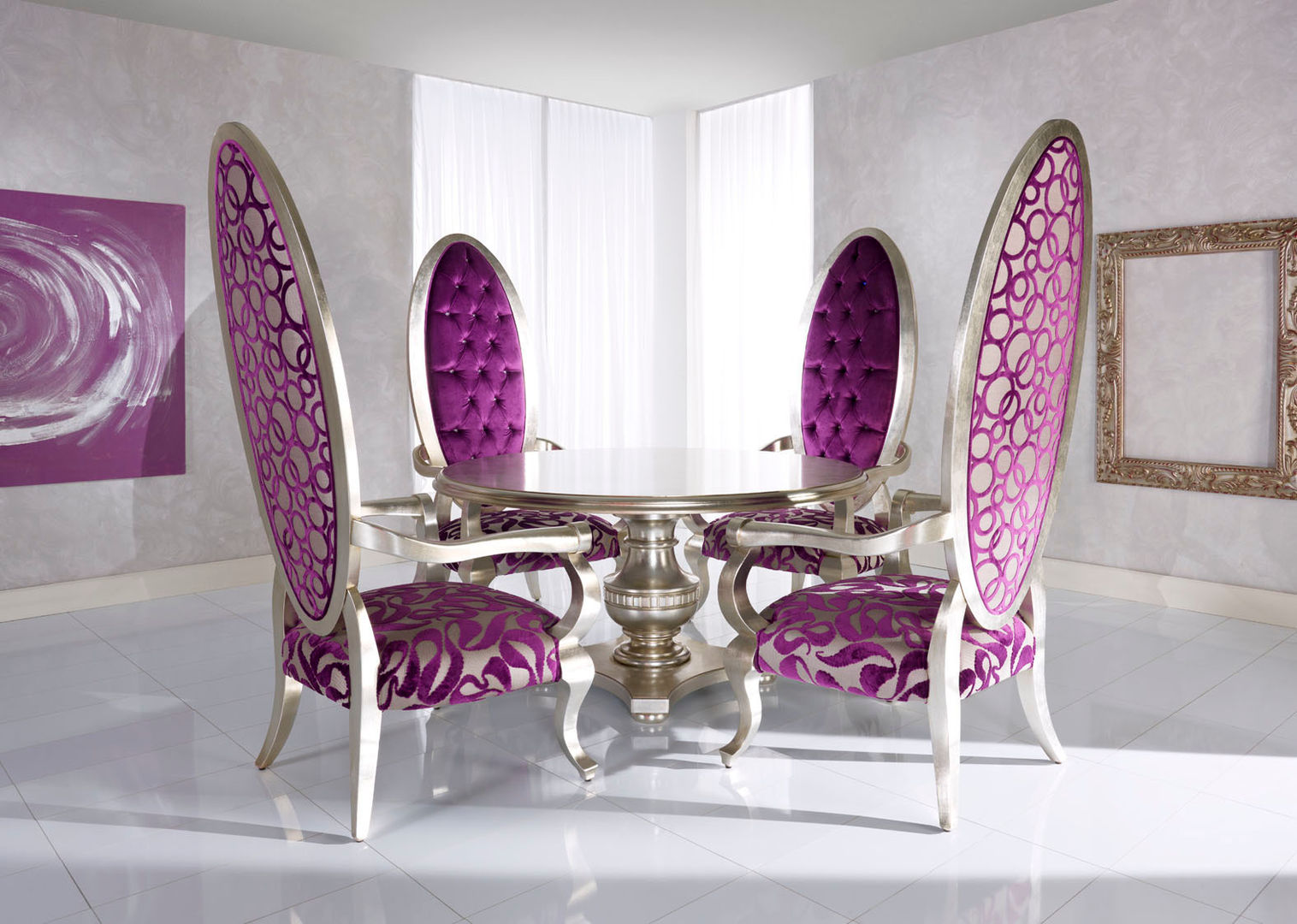 Art. 3319/A - Throne & Tables, BelloSedie BelloSedie Klassieke woonkamers Accessoires & decoratie