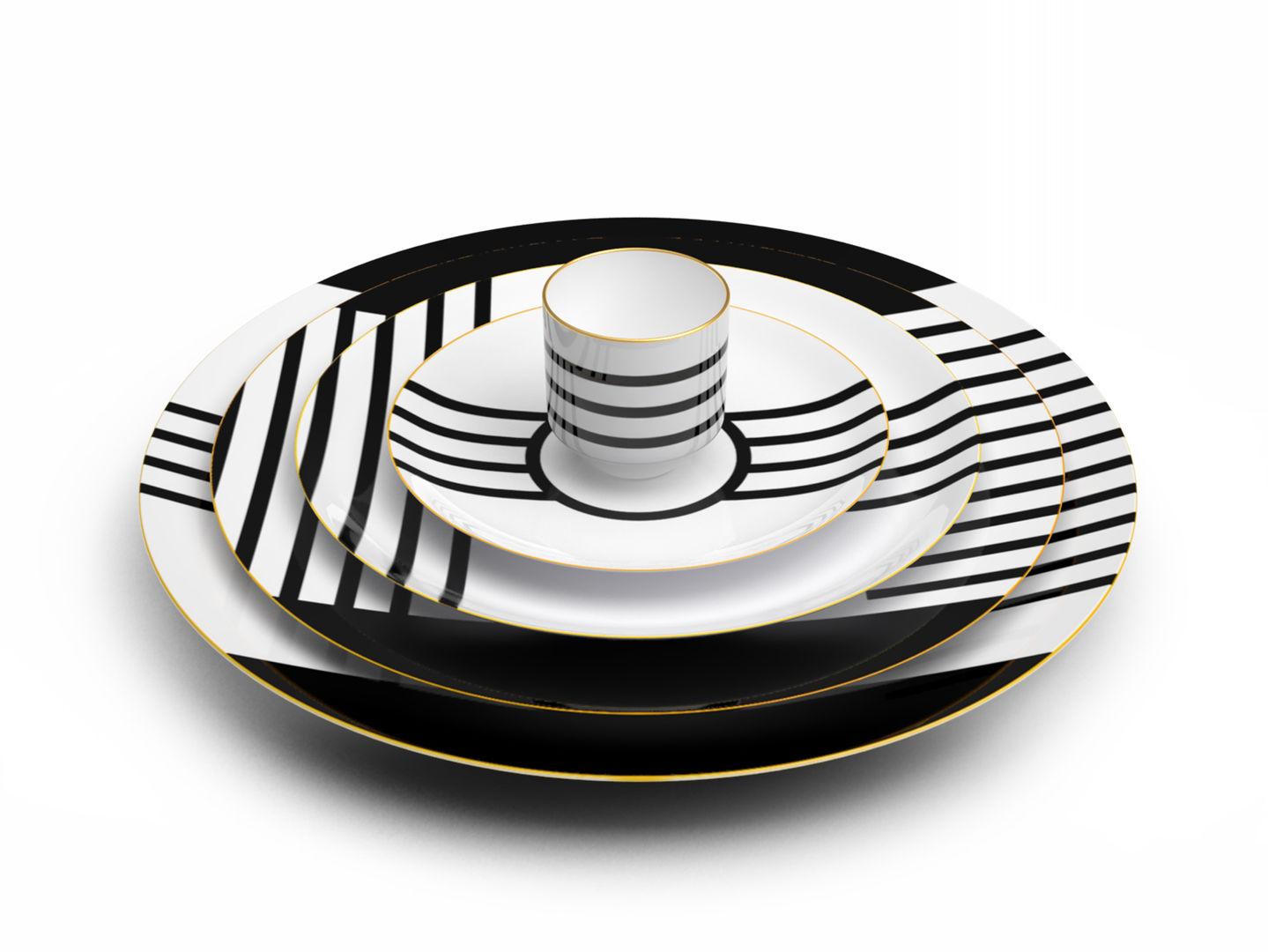 TEATRO, Non Sans Raison Non Sans Raison Modern dining room Crockery & glassware