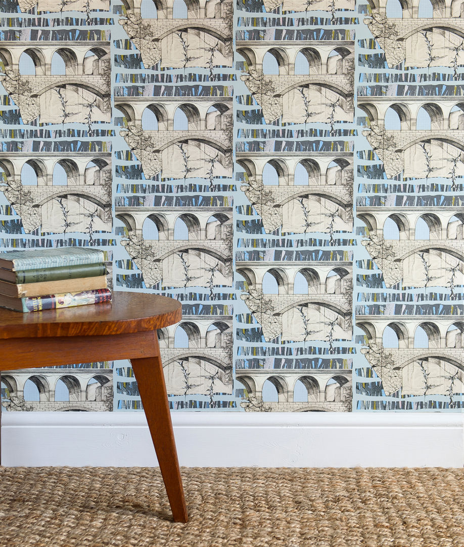 Viaduct Rachel Reynolds Modern walls & floors Wallpaper