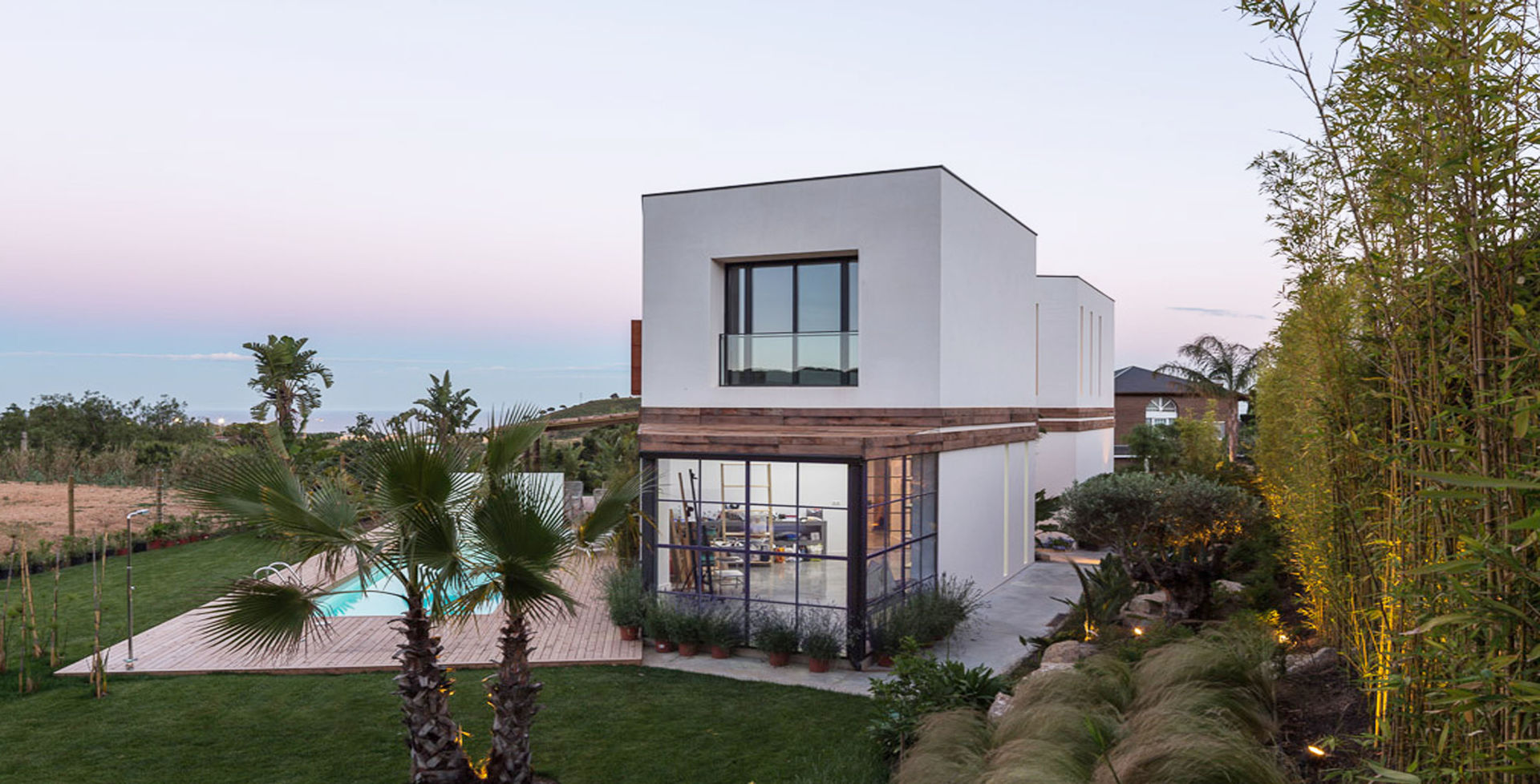 Paisaje y jardín | Casa A 08023 Architects Casas de estilo mediterráneo