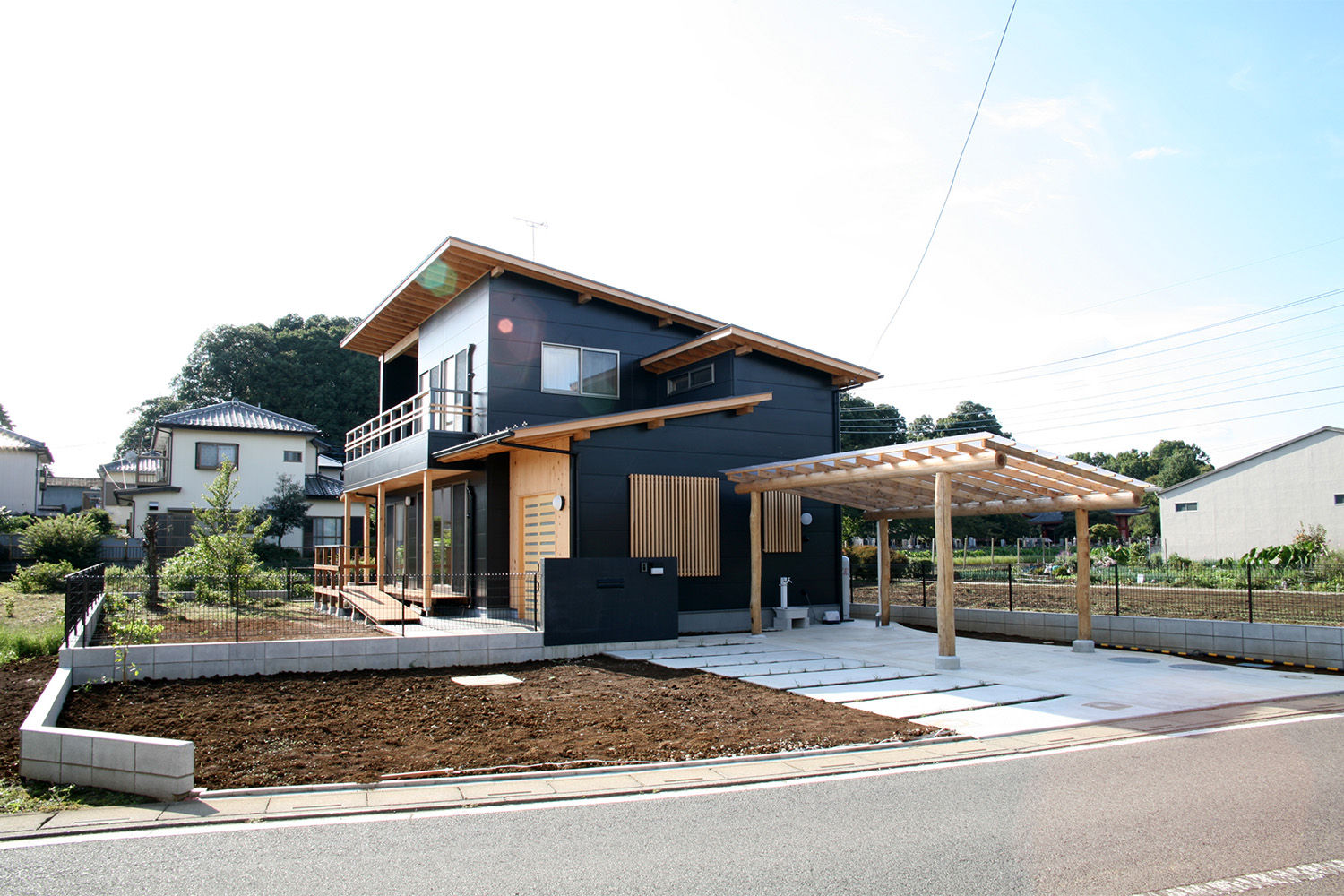 黒の家, 八島建築設計室 八島建築設計室 Houses