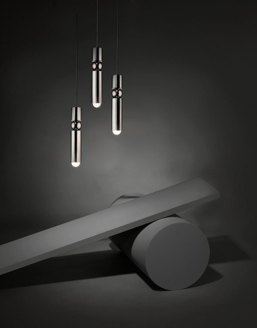 Fulcrum Light Lee Broom Salas de estar minimalistas Iluminação